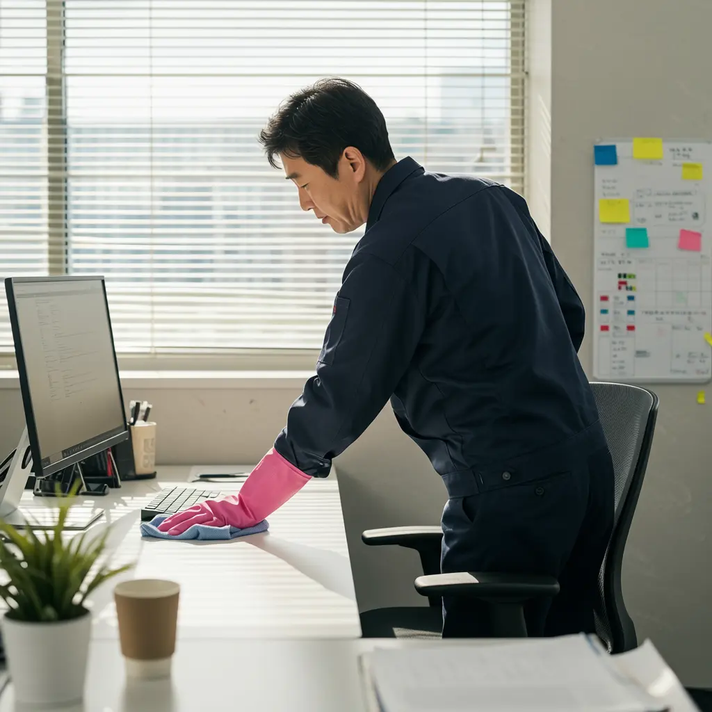 한경희시설관리 전문 청소 서비스 배경 이미지